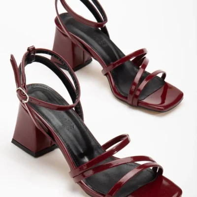 کفش صندل زنانه سندل با بند و پاشنه - 4063