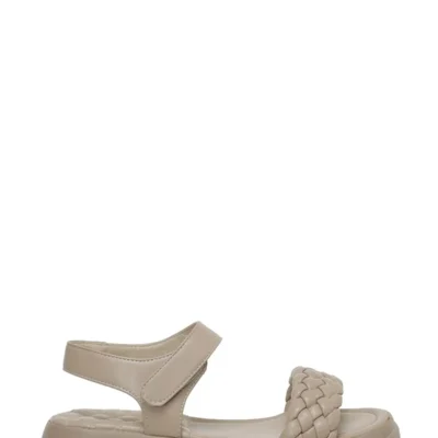 کفش صندل زنانه سندل کلفت‌پایه Bej (رنگ بژ) مدل 319793.z 3fx - 4881