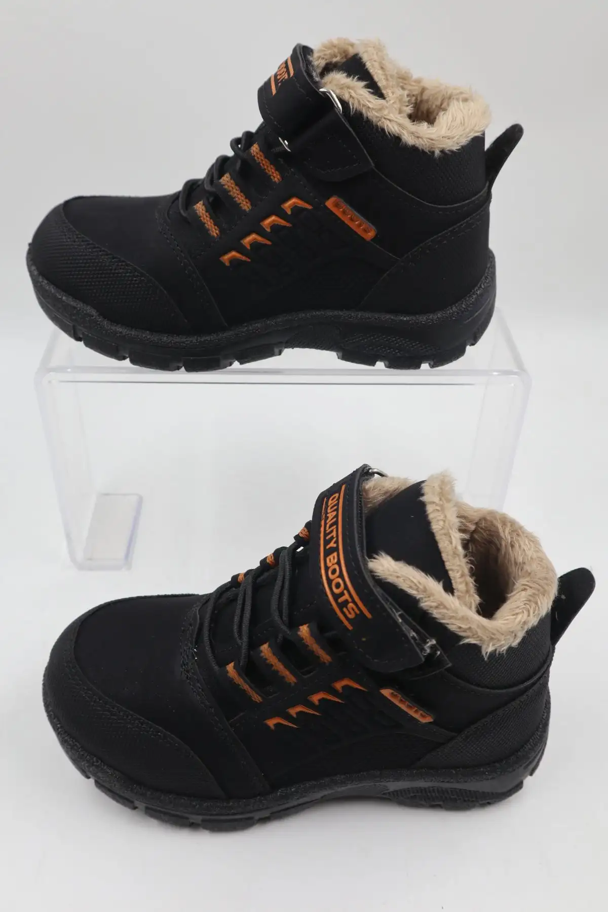 کفش پسرانه چکمههای پشمی مقاوم در برابر سرما برای کودکان - 4507 کفش پسرانه چکمههای پشمی مقاوم در برابر سرما برای کودکان - 4507