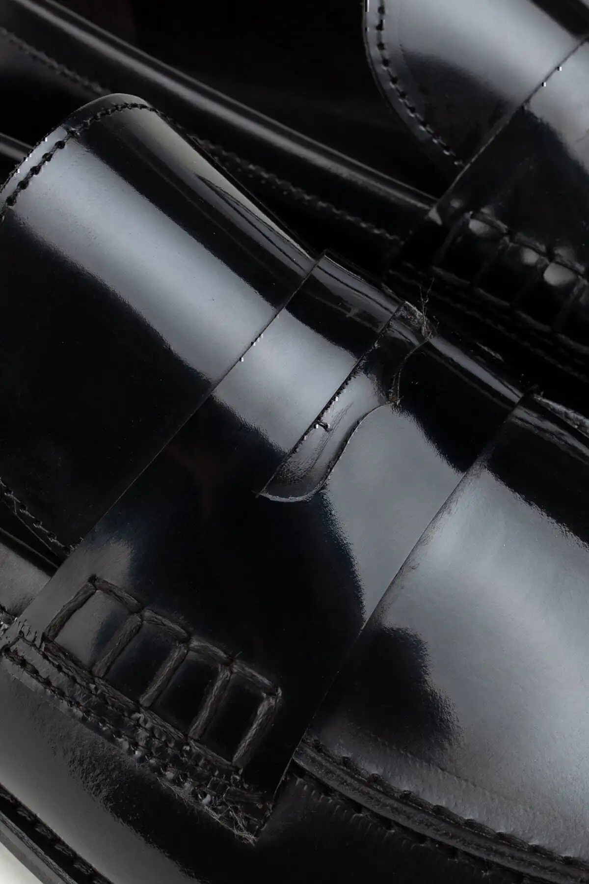 کفش رسمی مردانه   چرم سیاه مدل مocasین سیاه - 3997 کفش رسمی مردانه چرم سیاه مدل مocasین سیاه - 3997