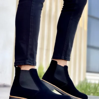 بوت مردانه چکمه چلسی غیررسمی با ضمانت M201 - 3427