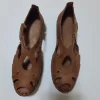 کفش صندل زنانه سندل چرم طبیعی - 5331
