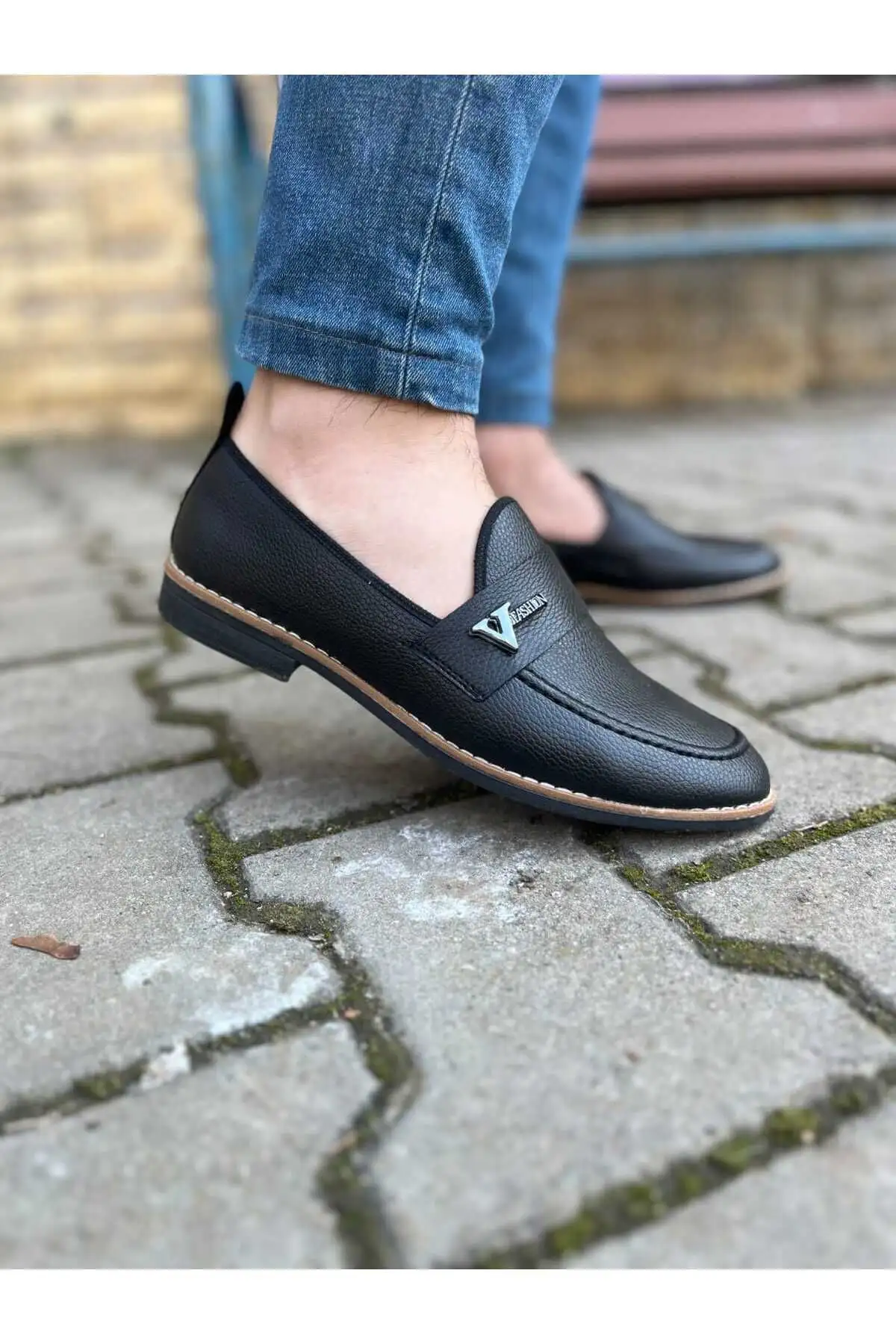 کفش رسمی مردانه کفش مردانه تابستانی با تودرتو و بند کورسیک - 3912 کفش رسمی مردانه کفش مردانه تابستانی با تودرتو و بند کورسیک - 3912