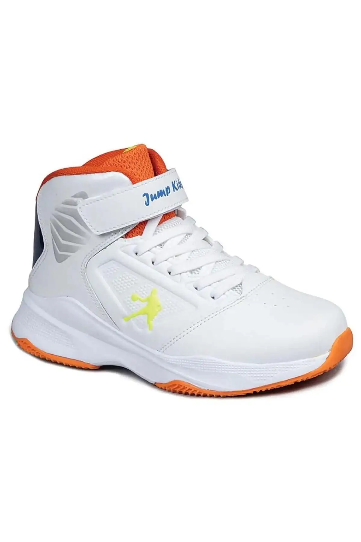 کفش بسکتبال کفش بسکتبال سفید/آبی سایز بچگانه مردانه ارگوپدیک - 3647 کفش بسکتبال کفش بسکتبال سفید/آبی سایز بچگانه مردانه ارگوپدیک - 3647