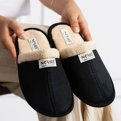 کفش راحتی خانه زیرپایی نرم و سبک دمپایی زمستانی خانگی - 3975