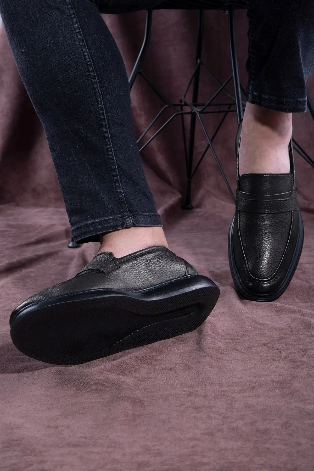 کفش روزمره مردانه فرنوی  کلاسیک   از چرم طبیعی،  کلاسیک لوفر - 4783 کفش روزمره مردانه فرنوی کلاسیک از چرم طبیعی، کلاسیک لوفر - 4783