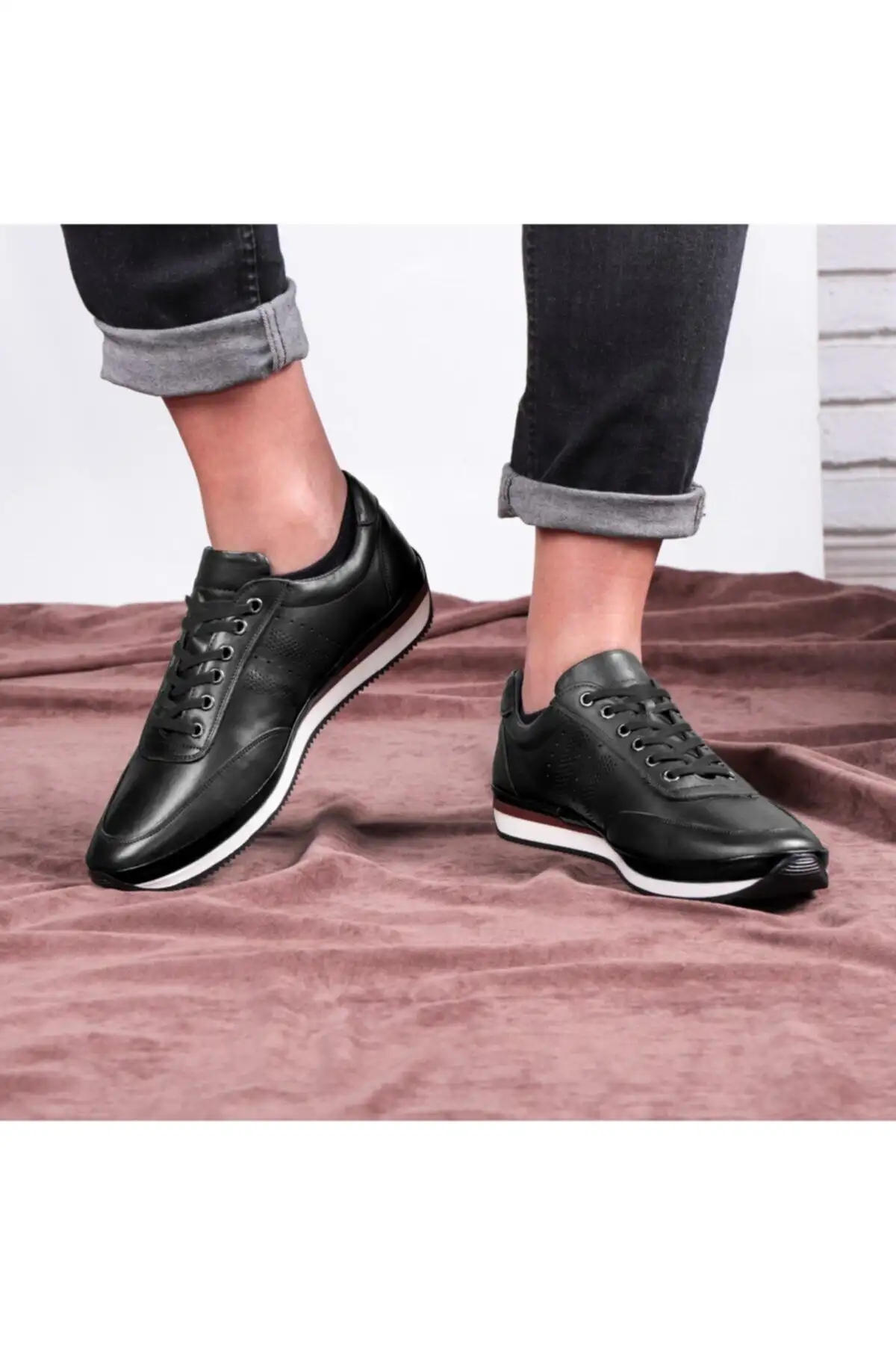 سایز بزرگ مردانه فگولا کفش روزمره مردانه از چرم طبیعی، کفش کژوال، کفش ۱۰۰٪ چرم، مناسب برای ۴ فصل - 3508 سایز بزرگ مردانه فگولا کفش روزمره مردانه از چرم طبیعی، کفش کژوال، کفش ۱۰۰٪ چرم، مناسب برای ۴ فصل - 3508