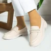 کفش تخت زنانه مریم با جزئیات سنگی - 4550