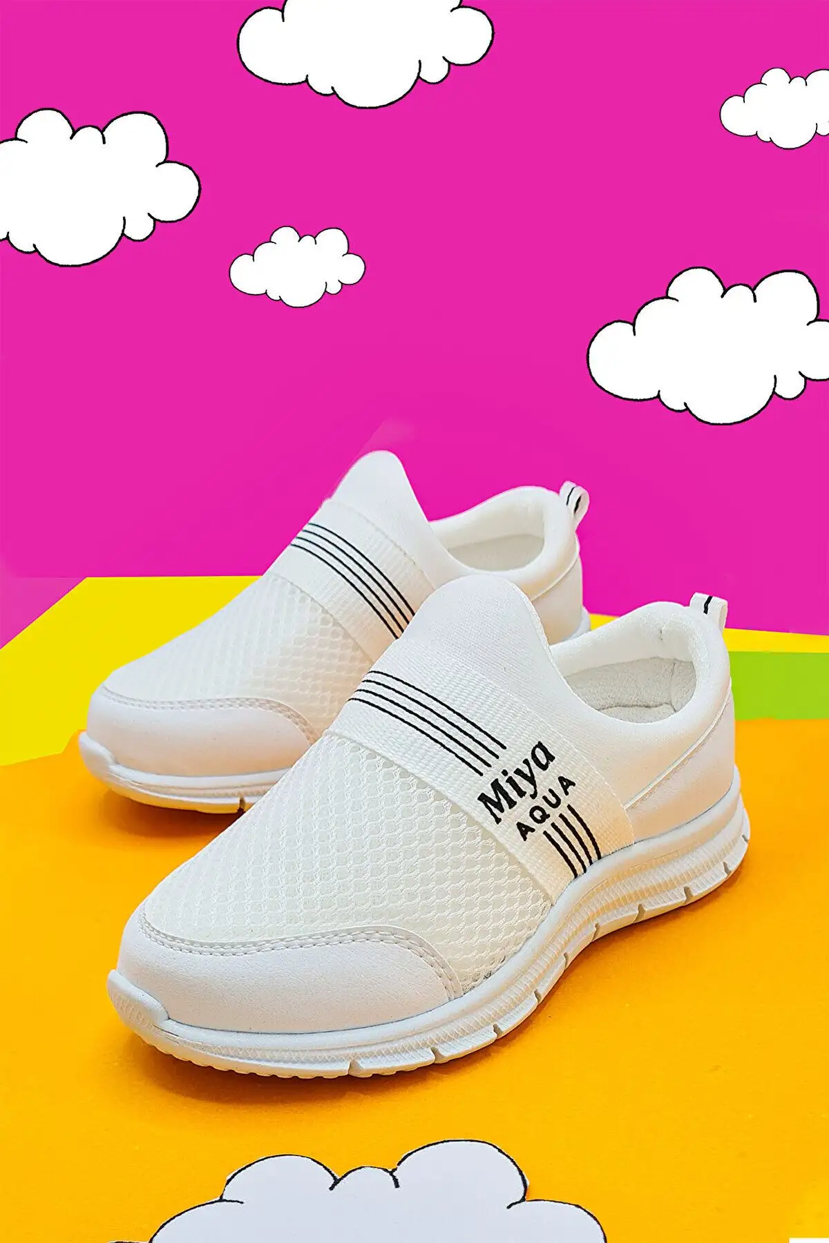 کفش پسرانه کفش اسپرت روزمره تن پوش و انعطافپذیر بدون بند بچگانه تدی (یونیسکس) - 3765 کفش پسرانه کفش اسپرت روزمره تن پوش و انعطافپذیر بدون بند بچگانه تدی (یونیسکس) - 3765