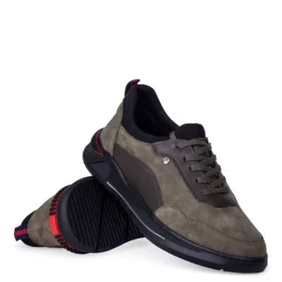 کفش سایز بزرگ مردانه کژوال 62321 چرم طبیعی - 5065