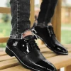 کفش روزمره مردانه کلاسیک مجلسی با روکش براق تامیرس مدل 573-1 - 4658