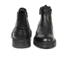 بوت مردانه چکمه کژوال مشکی از چرم طبیعی 3K1KB75169 - 4956