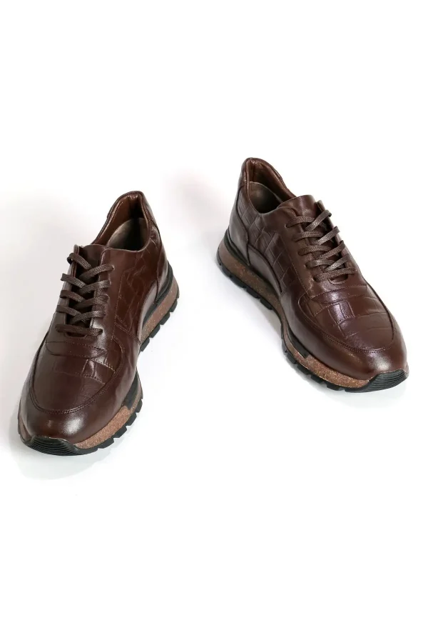 کفش روزمره مردانه کژوال از چرم طبیعی - 4777