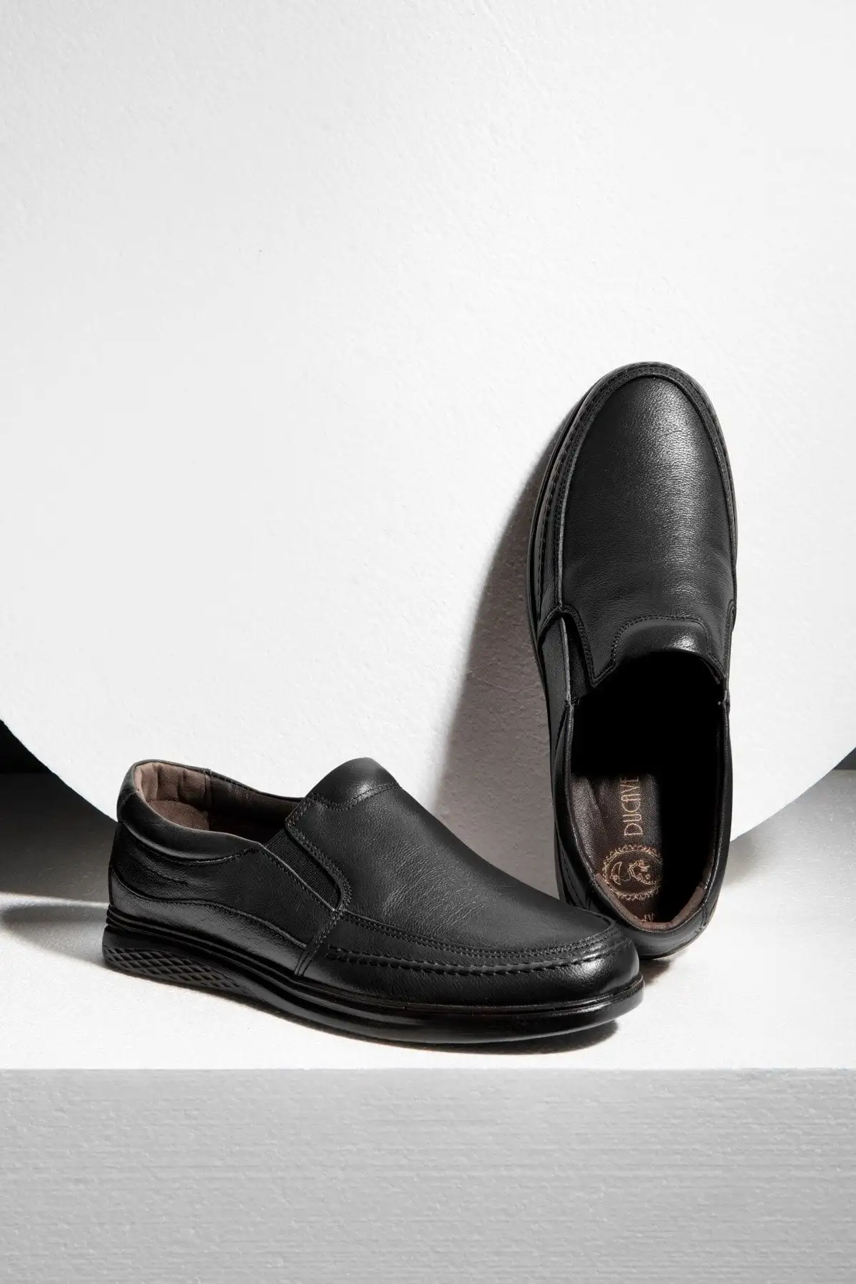 سایز بزرگ مردانه کفش راحتی مردانه اورتopedیک چرم طبیعی، کفش پدر، کفش اورتopedیک - 3477 سایز بزرگ مردانه کفش راحتی مردانه اورتopedیک چرم طبیعی، کفش پدر، کفش اورتopedیک - 3477