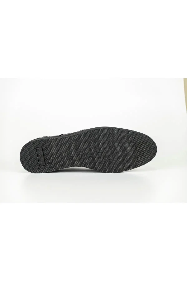 کفش رسمی مردانه 4297 مشکی براق اورتودنیک با کفی نرم - 4762