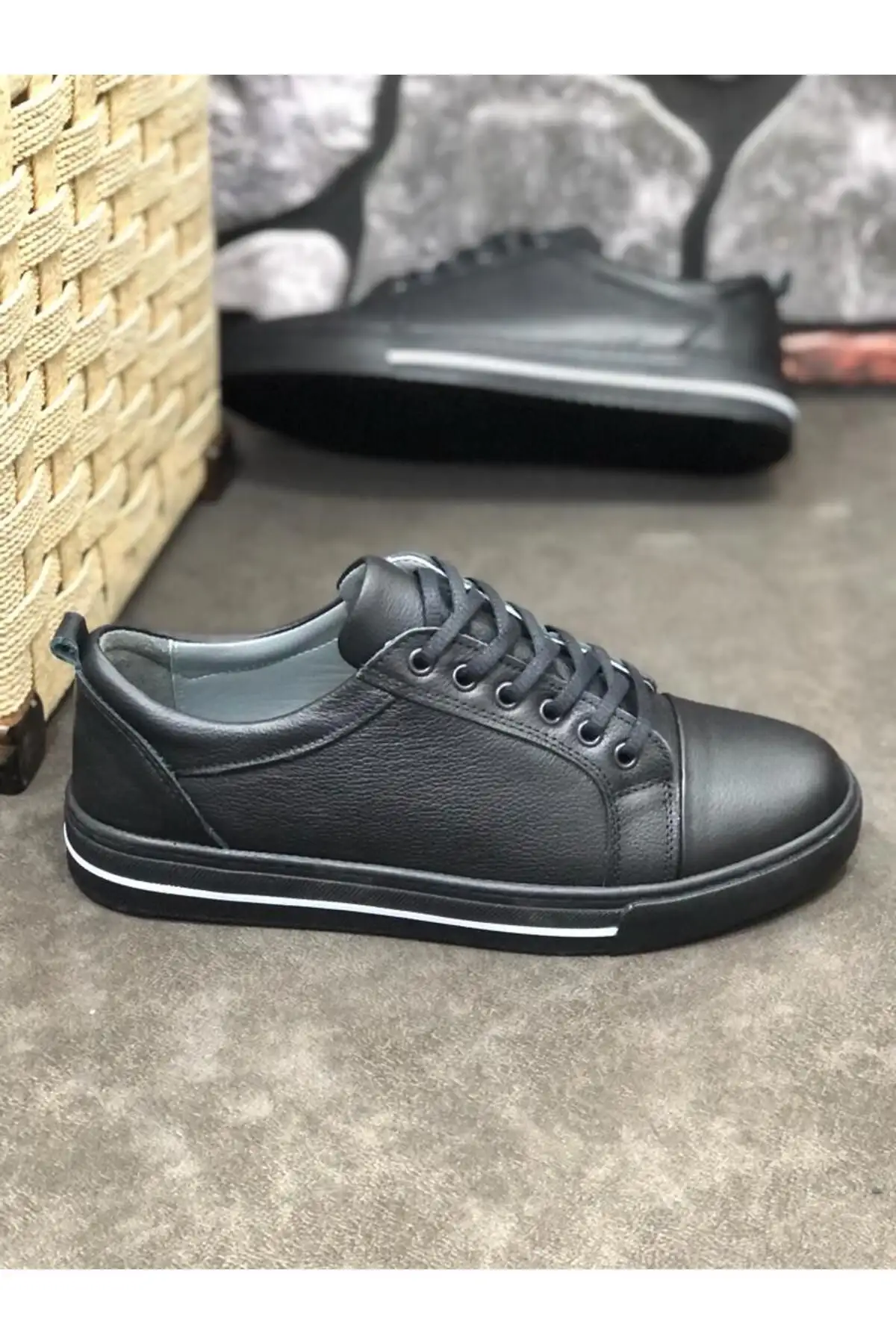 کفش روزمره مردانه کفش مردانه تمام اورتوپدیک از چرم طبیعی - 3206 کفش روزمره مردانه کفش مردانه تمام اورتوپدیک از چرم طبیعی - 3206