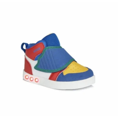 بوت بچگانه 270 - بوت ساکس آبی برای نوزادان با نورپردازی (یونی‌سکس) - 3402