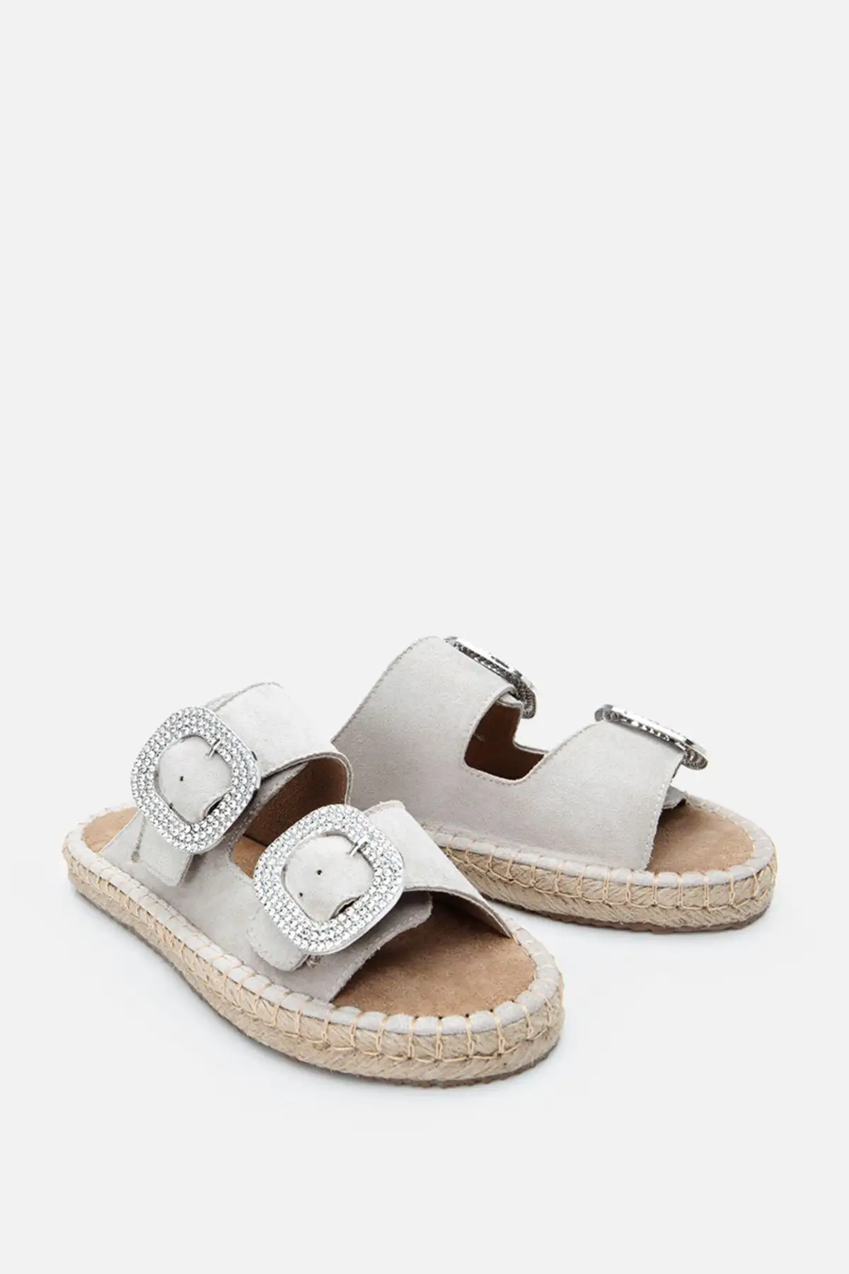 کفش راحتی خانه دمپایی زنانه بژ یایا - 5265