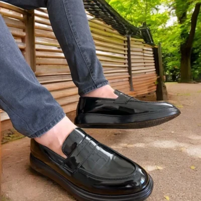 کفش رسمی مردانه کفش مردانه مشکی، براق - طراحی شیک و رسمی، کفش کلاسیک در سایزهای ۳۶، ۳۷، ۳۸، ۳۹، ۴۰، ۴۱، ۴۲، ۴۳، ۴۴ - 3902