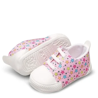 کفش نوزاد پسر پاتیک نوزاد با طرح ستاره - 3290