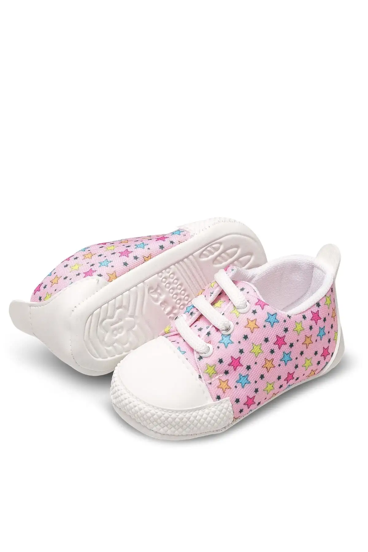 کفش نوزاد پسر پاتیک نوزاد با طرح ستاره - 3290 کفش نوزاد پسر پاتیک نوزاد با طرح ستاره - 3290