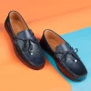 سایز بزرگ مردانه 1. کفش روزمره آقایان از چرم طبیعی برند بورد 2. کفش loafer (لوفر) 3. کفش سبک - 3479