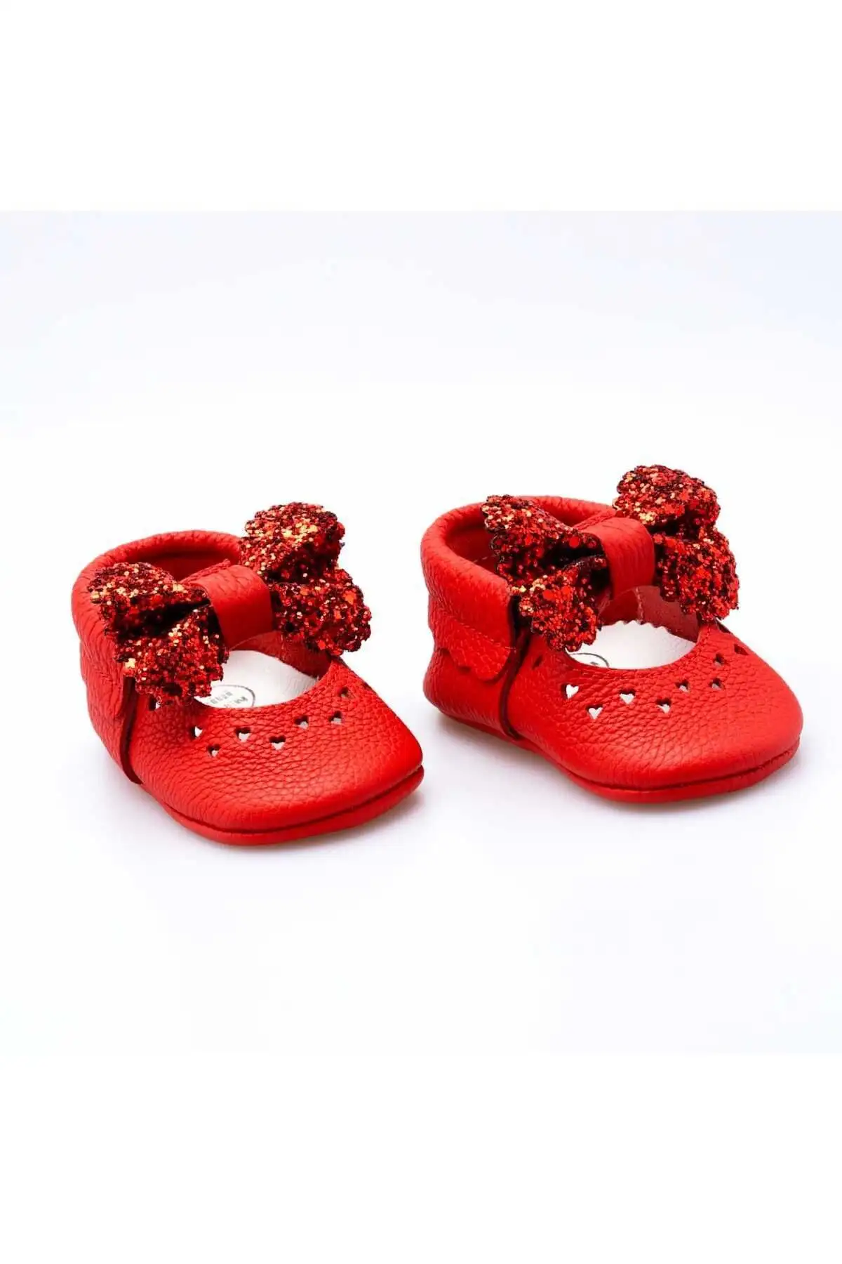 کفش نوزاد دختر پوتین دخترانه مدل پرنسس، چرمی، قرمز رنگ، برای نوزادان - 3326 کفش نوزاد دختر پوتین دخترانه مدل پرنسس، چرمی، قرمز رنگ، برای نوزادان - 3326