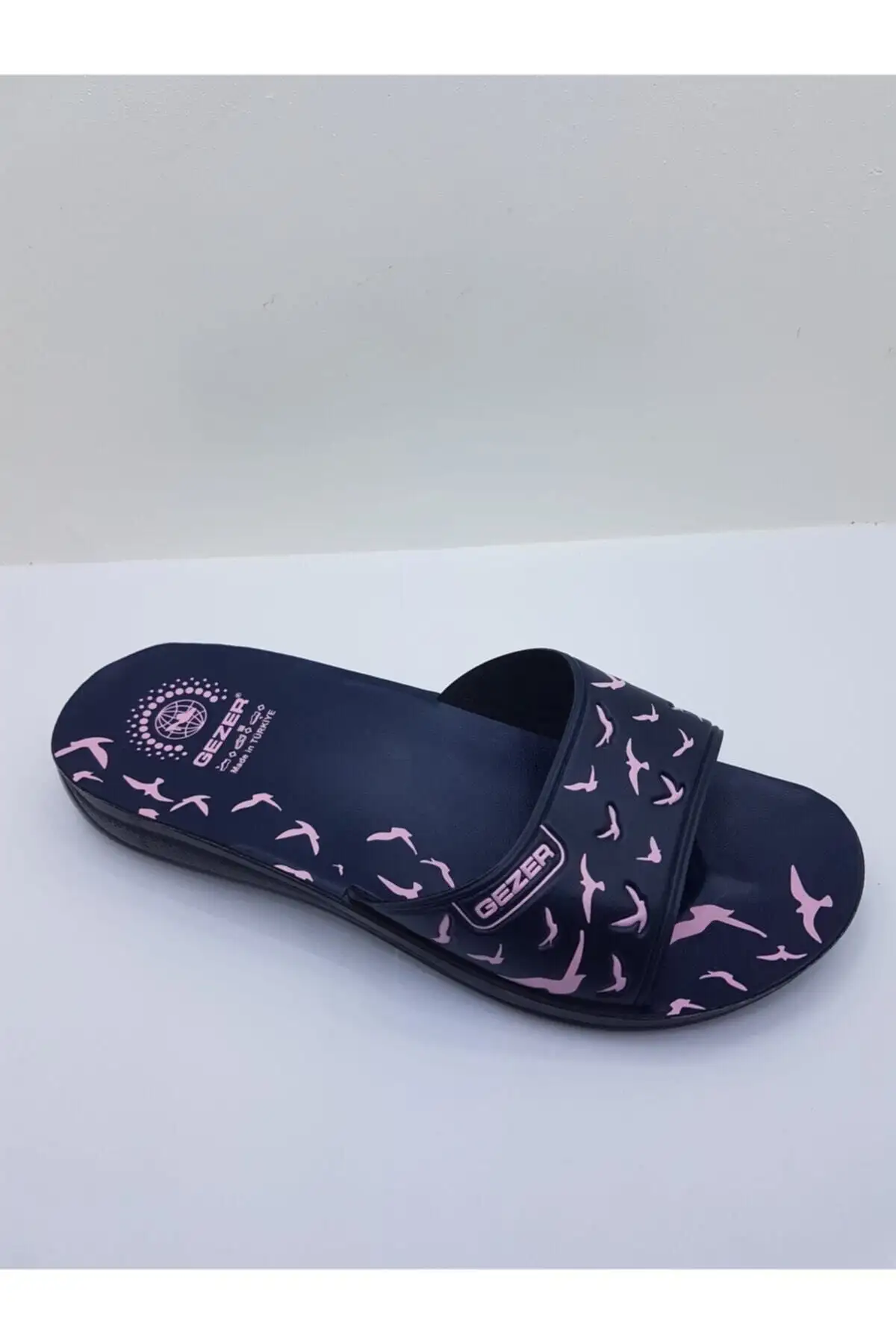 کفش صندل زنانه دمپایی  سرمهای - 4857 کفش صندل زنانه دمپایی سرمهای - 4857