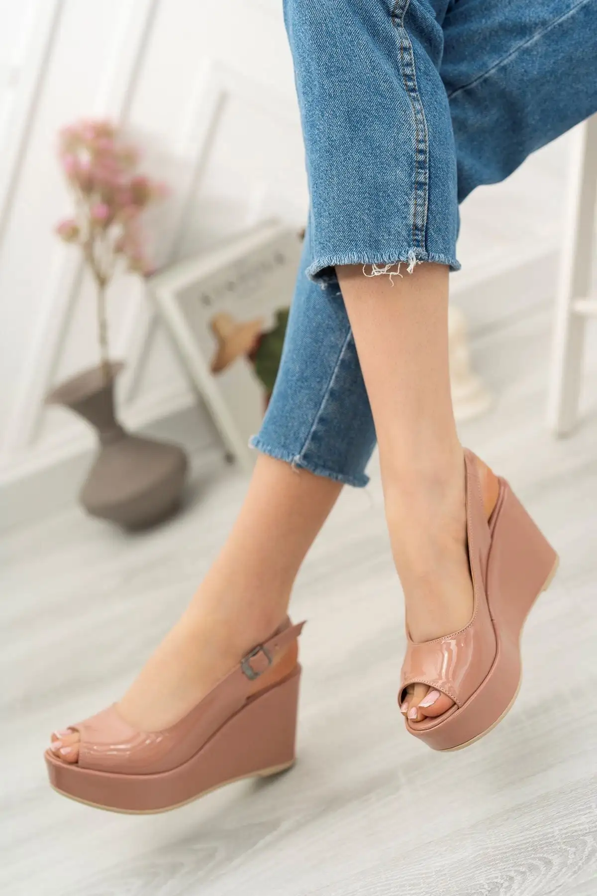 کفش پاشنه بلند زنانه جولیلت؛    9 سانتیمتری با نوک و پشت باز، از نوع سامون (لطفاً برای اندازهگیری، محصول را بررسی کنید). - 4343 کفش پاشنه بلند زنانه جولیلت؛ 9 سانتیمتری با نوک و پشت باز، از نوع سامون (لطفاً برای اندازهگیری، محصول را بررسی کنید). - 4343