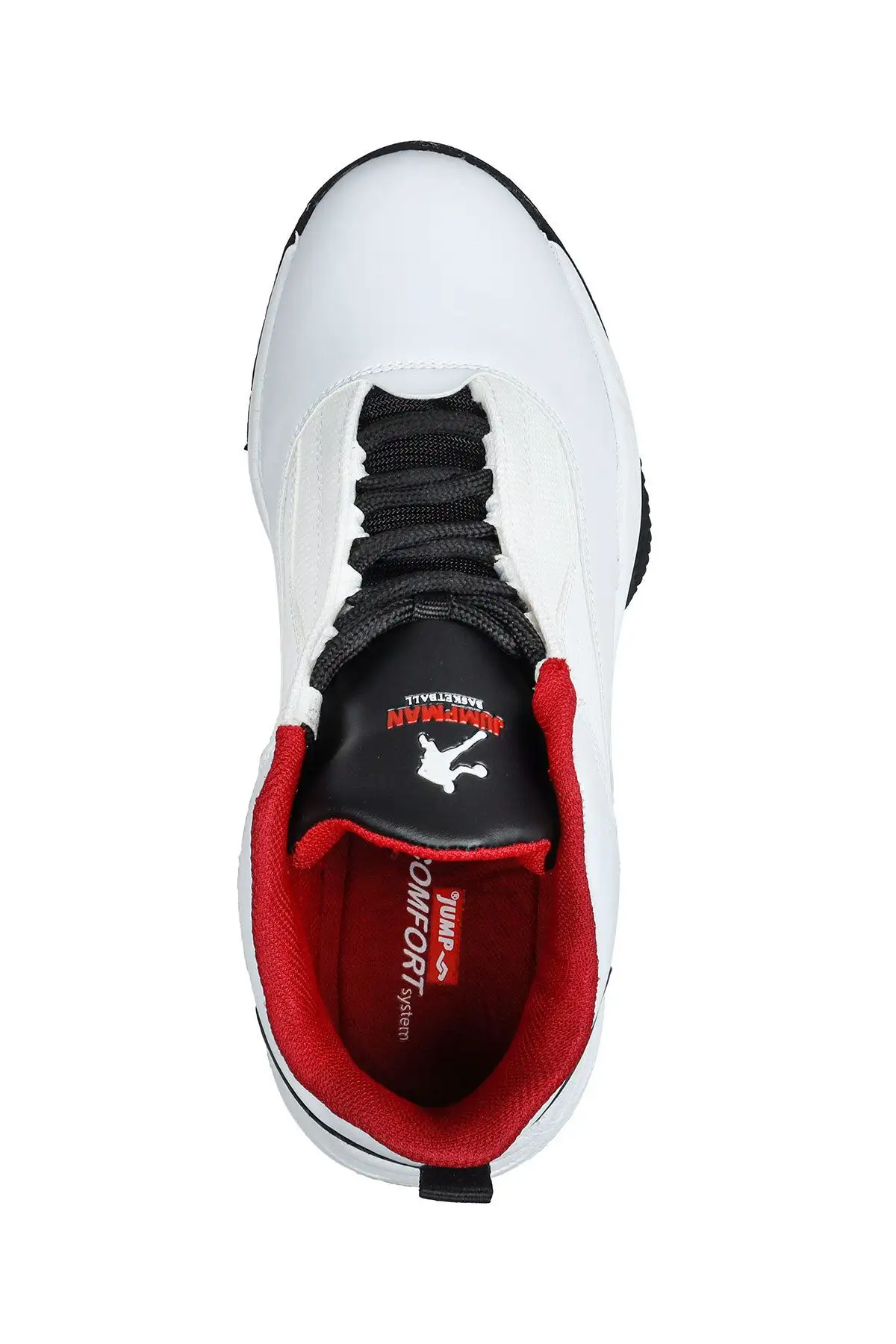 کفش بسکتبال 27721 کفش ورزشی بسکتبال مردانه برای پسران در رنگ سفید و سیاه - 3639 کفش بسکتبال 27721 کفش ورزشی بسکتبال مردانه برای پسران در رنگ سفید و سیاه - 3639