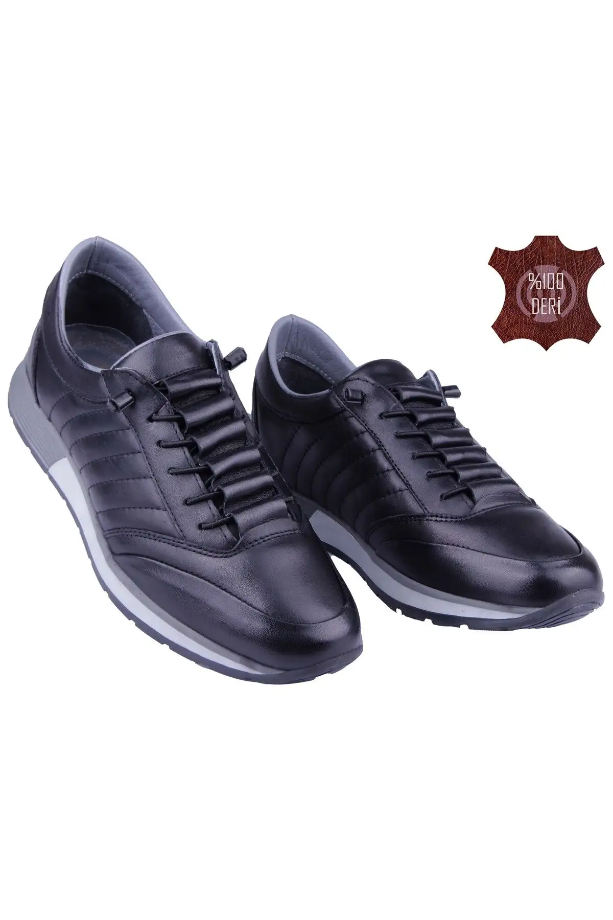 کفش رسمی مردانه فوق راحت، شیک و اورتوپدیک از چرم طبیعی، مدل BRT01S - 5376