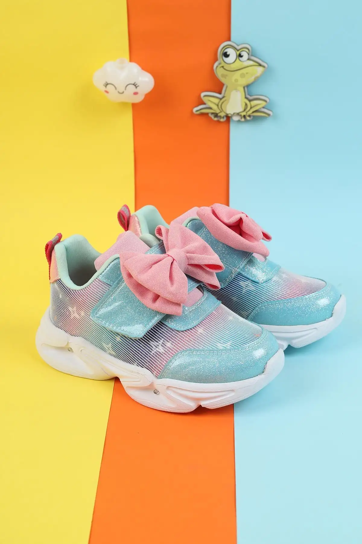 کفش دخترانه کفش ورزشی دخترانه تمام اورتپدیک با طراحی خاص و بند دار، انعطاف پذیر و قابل تنفس برای روزهای خاص - 3801 کفش دخترانه کفش ورزشی دخترانه تمام اورتپدیک با طراحی خاص و بند دار، انعطاف پذیر و قابل تنفس برای روزهای خاص - 3801