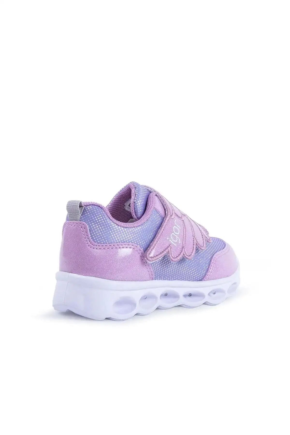 کفش صندل زنانه ورزشی دخترانه بیلا لیلا مور با نوار چسبی و نورانی - 4674 کفش صندل زنانه ورزشی دخترانه بیلا لیلا مور با نوار چسبی و نورانی - 4674