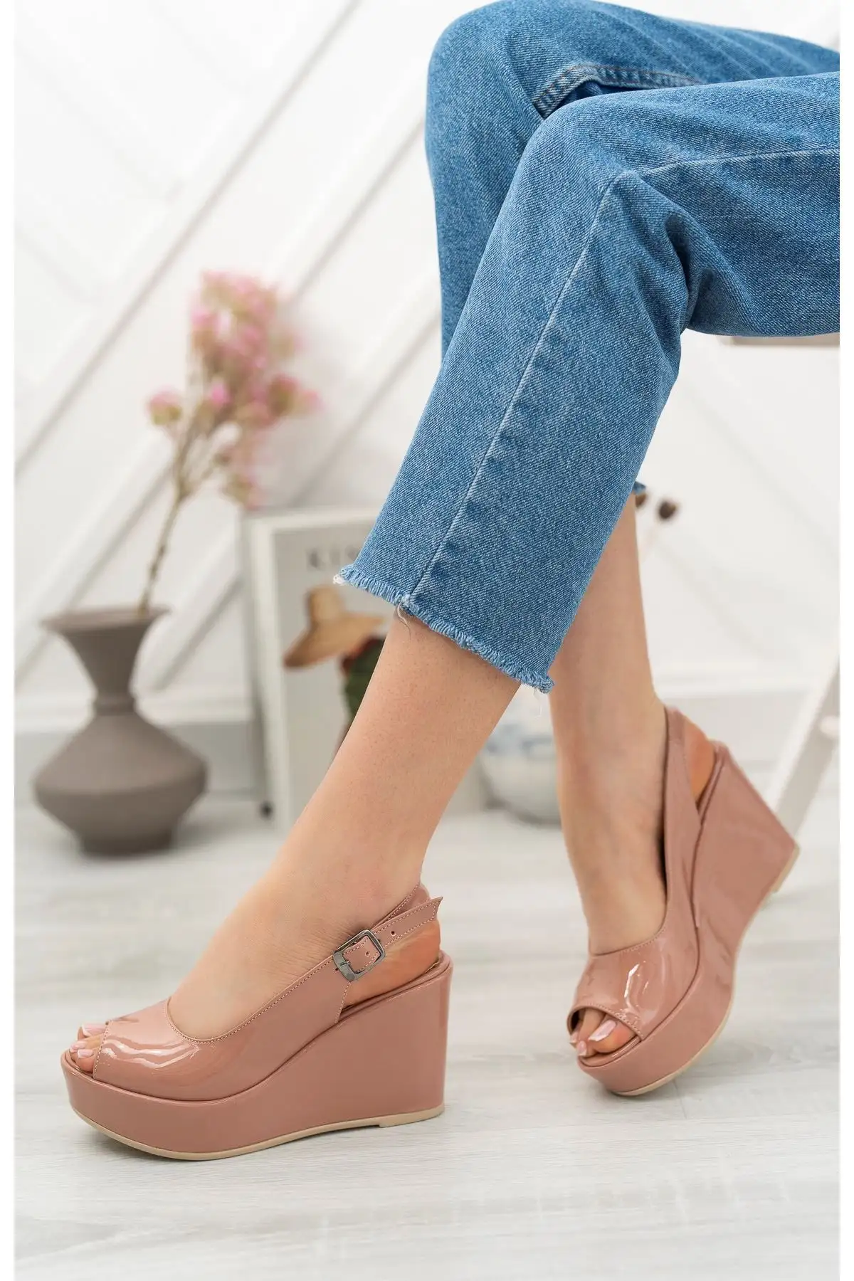 کفش پاشنه بلند زنانه جولیلت؛    9 سانتیمتری با نوک و پشت باز، از نوع سامون (لطفاً برای اندازهگیری، محصول را بررسی کنید). - 4343 کفش پاشنه بلند زنانه جولیلت؛ 9 سانتیمتری با نوک و پشت باز، از نوع سامون (لطفاً برای اندازهگیری، محصول را بررسی کنید). - 4343