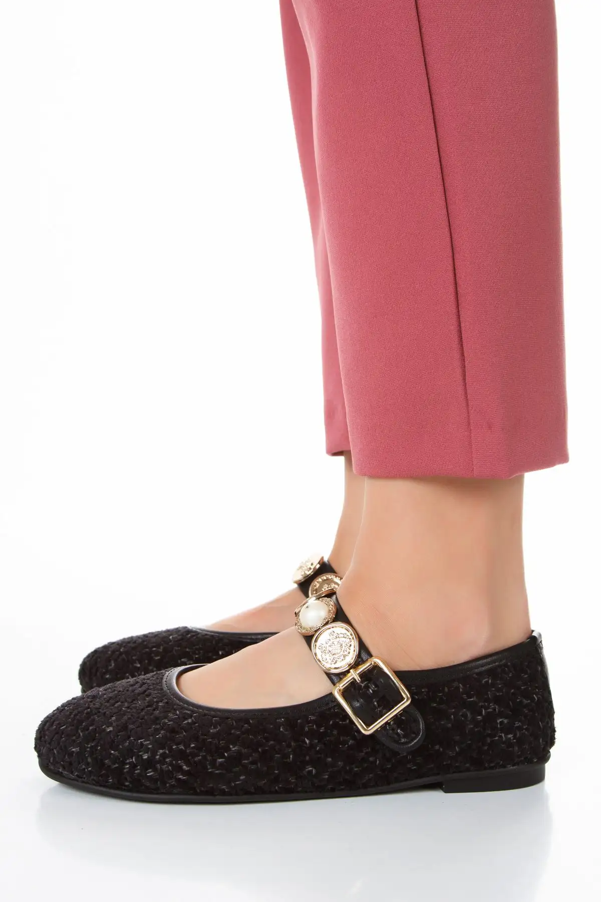 کفش اداری زنانه کفش باله زنانه راحت و سبک، بی‌صدا، اورتوپدیک، مناسب برای استفاده روزمره، خانگی، اداری و فضای باز. - 3219