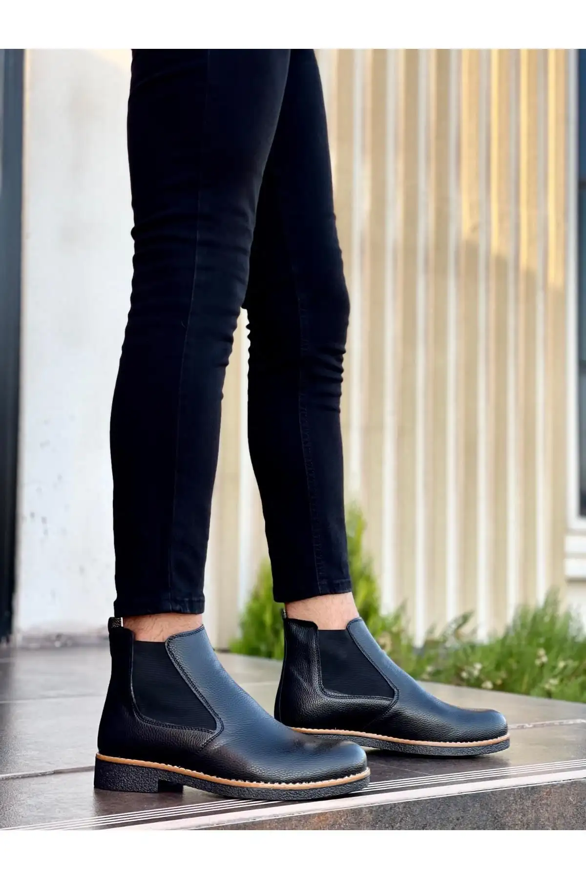 بوت مردانه M201 چکمه چلسیا یونیسکس با ضمانت - 3418 بوت مردانه M201 چکمه چلسیا یونیسکس با ضمانت - 3418