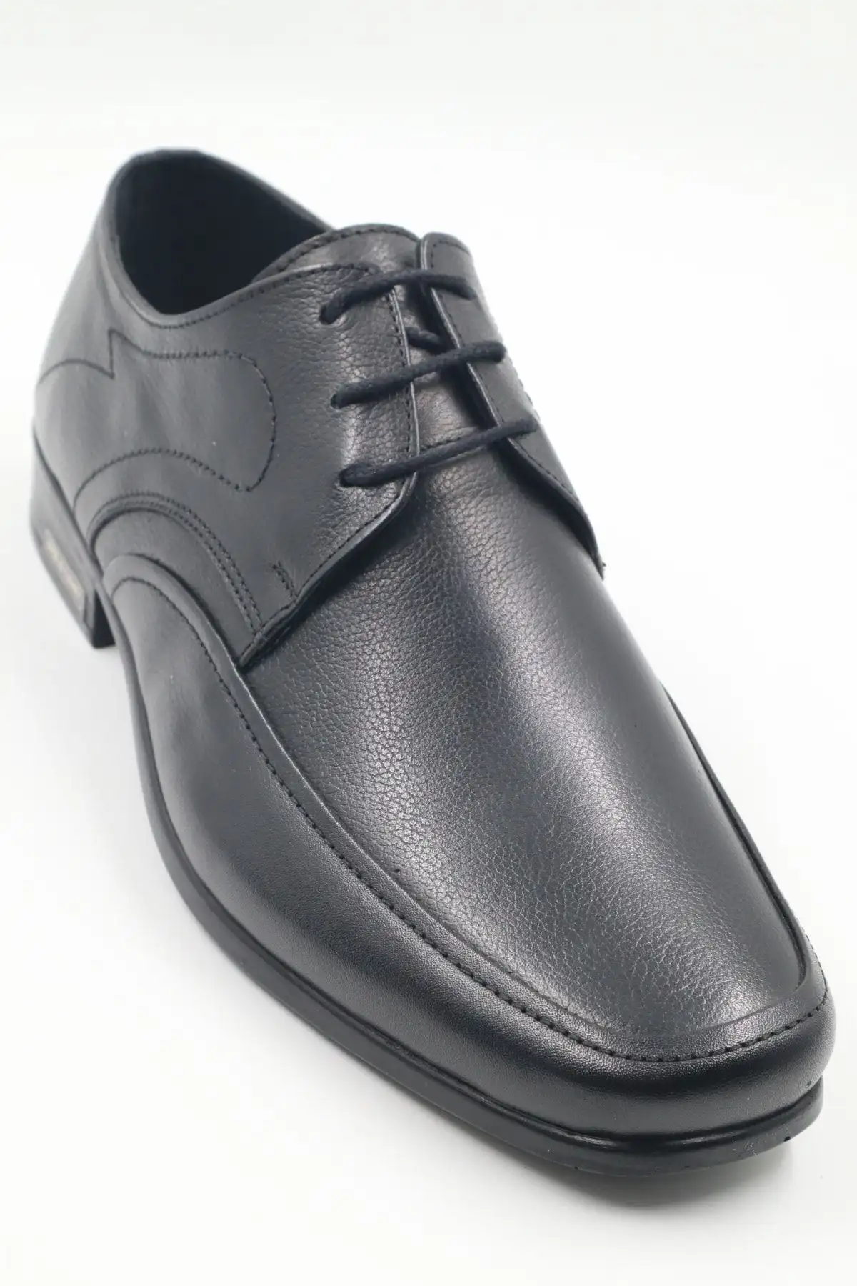 کفش رسمی مردانه کفش کلاسیک روزمره مردانه چرم داخلی و خارجی سیاه با بند - 3907 کفش رسمی مردانه کفش کلاسیک روزمره مردانه چرم داخلی و خارجی سیاه با بند - 3907