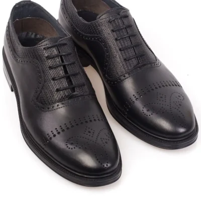 کفش روزمره مردانه کلاسیک چرمی، طراحی ایتالیایی، چهار فصل، چرم داخلی و خارجی - 4799