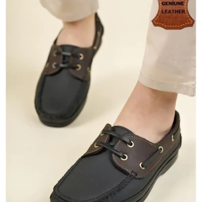 کفش روزمره مردانه کلاسی و چرم اصل با ضمانت میلر - 4819