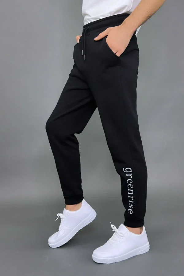 سایز بزرگ مردانه شلوار جین استاندارد مردانه با طرح چاپی - 3499