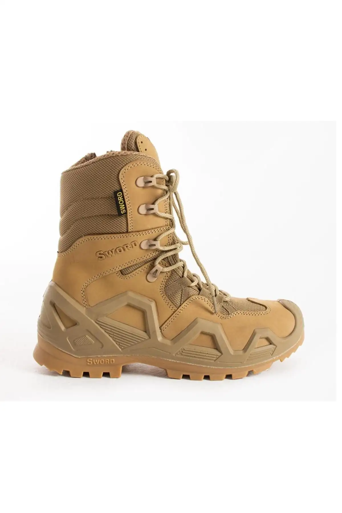 بوت مردانه ها و پوتین های تاکتیکی نظامی زمستانی زنانه و ضدآب با زیپ مدل SS602 - 4958