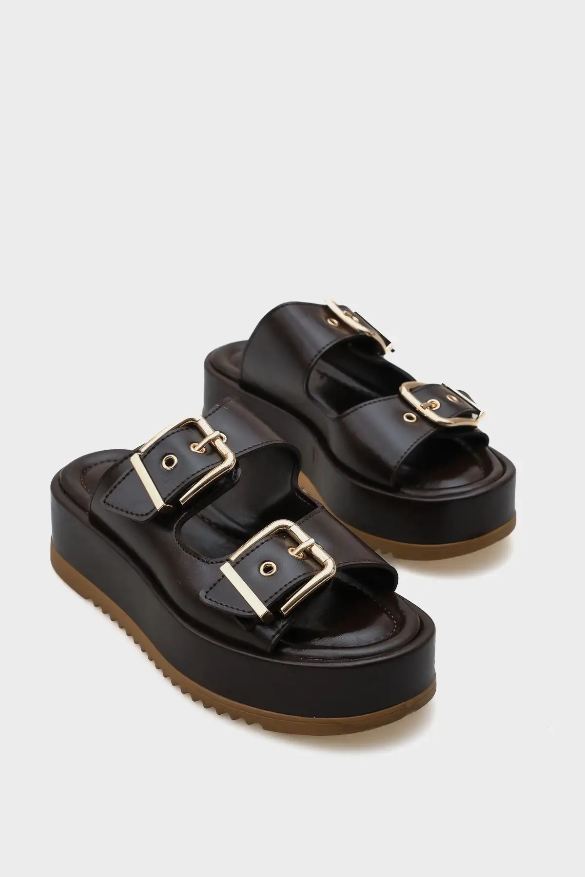 کفش راحتی خانه دمپایی پاشنه بلند زنانه با دو بکسل - 5270 کفش راحتی خانه دمپایی پاشنه بلند زنانه با دو بکسل - 5270