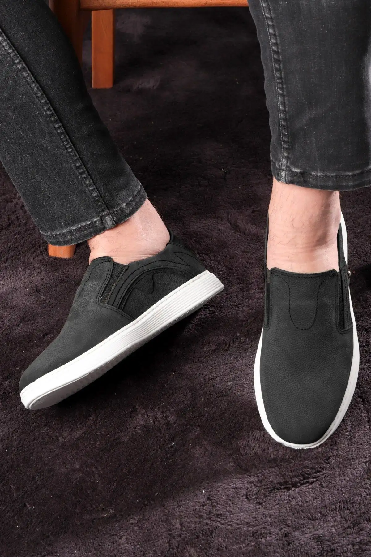 سایز بزرگ مردانه فلاورد کفش رسمی مردانه از جنس چرم طبیعی، کفش تابستانی، کفش سبک، کفش لافر - 3475 سایز بزرگ مردانه فلاورد کفش رسمی مردانه از جنس چرم طبیعی، کفش تابستانی، کفش سبک، کفش لافر - 3475