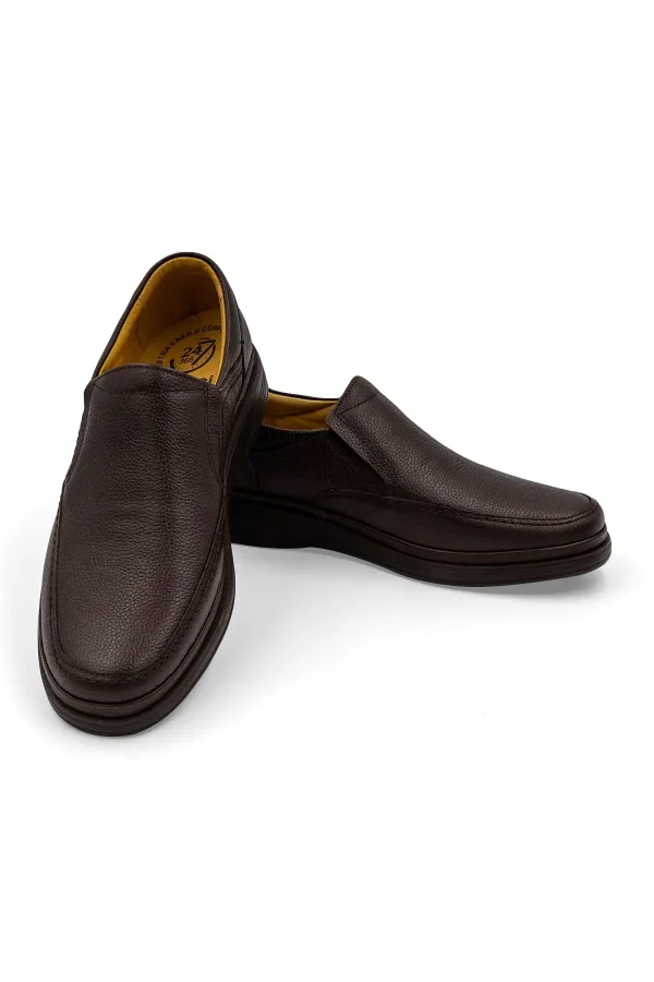 کفش رسمی مردانه داخلی و خارجی genuine چرمی ortopedik، روزمره سایز بزرگ comfort کلاسیک غیر - 4725
