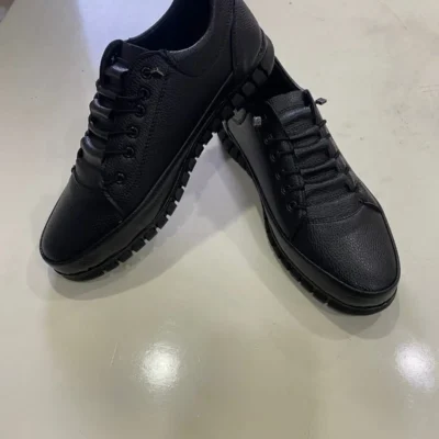 کفش روزمره مردانه کلاسیک زمستانی با کفی لاستیکی و کفی ارتوپدیک AT1 - 4645