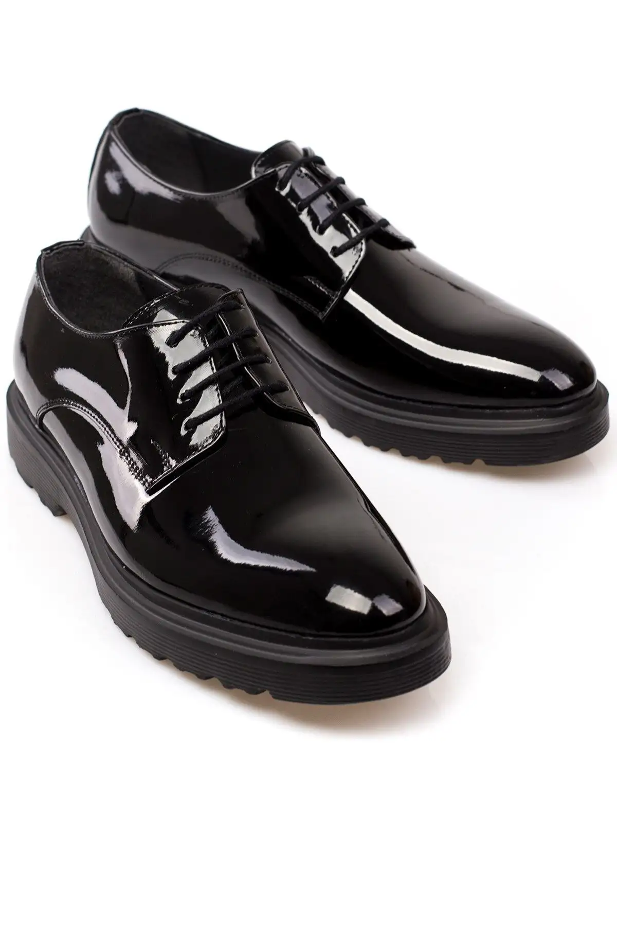 کفش روزمره مردانه  کلاسیک  سیاه PRA-683944-739230 - 5308 کفش روزمره مردانه کلاسیک سیاه PRA-683944-739230 - 5308