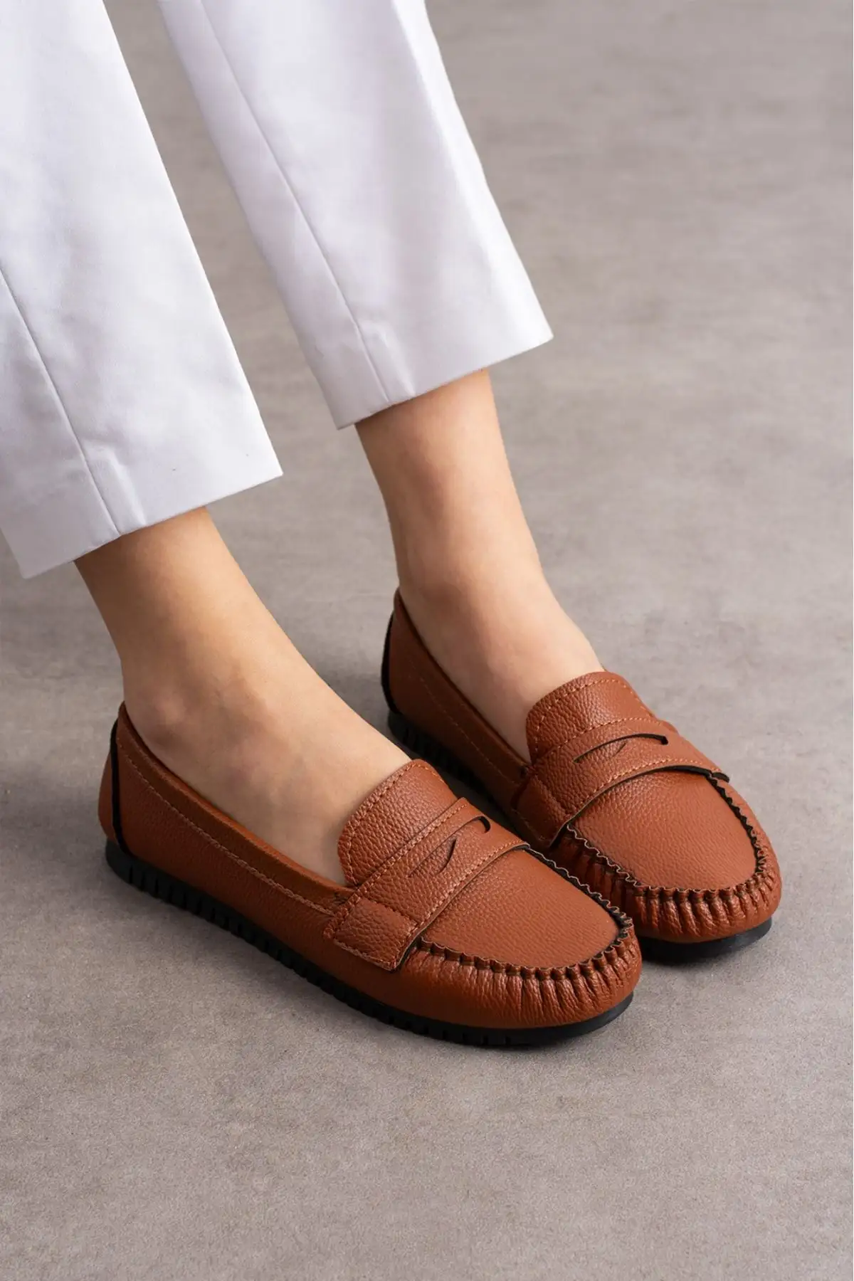 کفش اداری زنانه روزمره سبک و راحت با کفی شیک و ортوپедیک - 4372