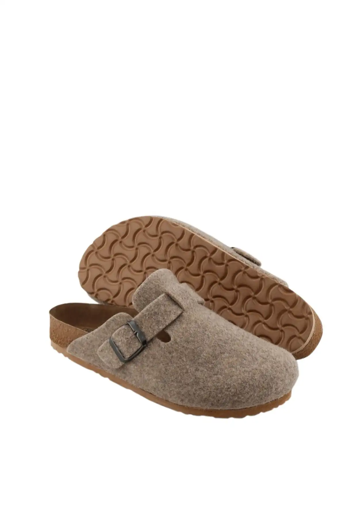 کفش راحتی خانه دمپایی  پشمی اورتودنیک مردانه و زنانه ایثار، جلو بسته، مدل روزمره، رنگ فندقی (تبا) - 4612 کفش راحتی خانه دمپایی پشمی اورتودنیک مردانه و زنانه ایثار، جلو بسته، مدل روزمره، رنگ فندقی (تبا) - 4612