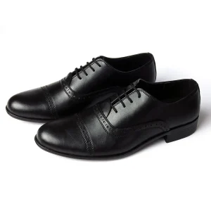 کفش روزمره مردانه کلاسیک مشکی جنکول 306 - 4656