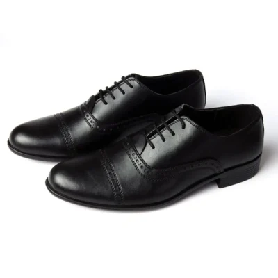 کفش روزمره مردانه کلاسیک مشکی جنکول 306 - 4656